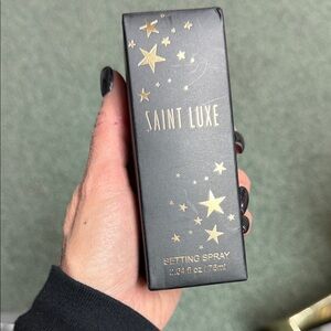 Saint Luxe Black and Gold Setting Spray